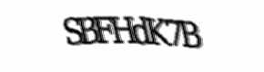 Security check image, please type the characters shown